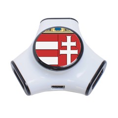  Medieval Coat Of Arms Of Hungary  3-port Usb Hub by abbeyz71