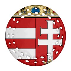  Medieval Coat Of Arms Of Hungary  Ornament (round Filigree)