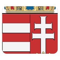  Medieval Coat Of Arms Of Hungary  Double Sided Flano Blanket (small)  by abbeyz71