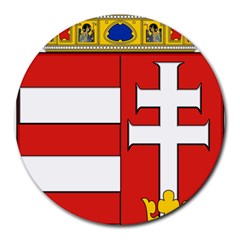  Medieval Coat Of Arms Of Hungary  Round Mousepads by abbeyz71