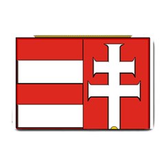  Medieval Coat Of Arms Of Hungary  Small Doormat  by abbeyz71