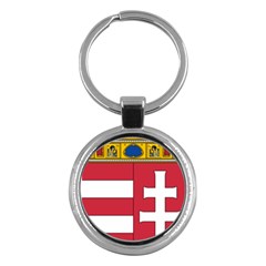 Coat Of Arms Of Hungary Key Chains (round) 