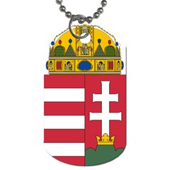 Coat Of Arms Of Hungary Dog Tag (two Sides) by abbeyz71