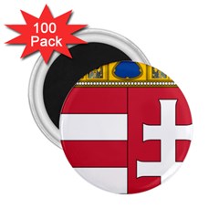 Coat Of Arms Of Hungary  2 25  Magnets (100 Pack) 