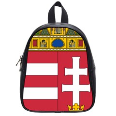 Coat Of Arms Of Hungary  School Bags (small)  by abbeyz71