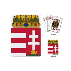 Coat Of Arms Of Hungary  Playing Cards (mini)  by abbeyz71