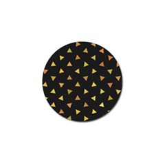 Shapes Abstract Triangles Pattern Golf Ball Marker (4 Pack) by Nexatart