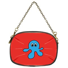 Creature Forms Funny Monster Comic Chain Purses (one Side) 