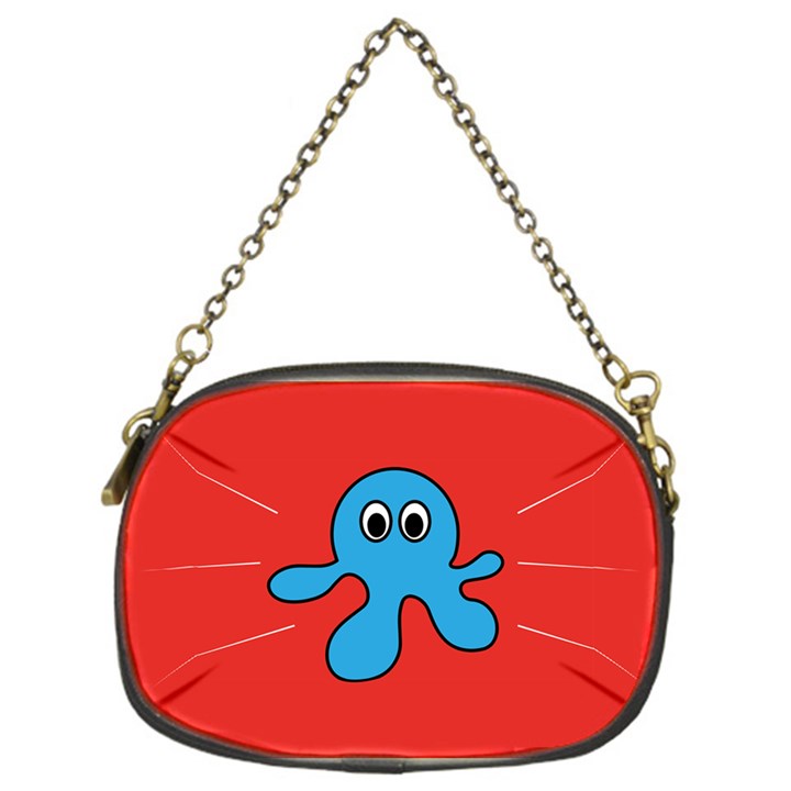 Creature Forms Funny Monster Comic Chain Purses (One Side) 