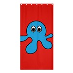 Creature Forms Funny Monster Comic Shower Curtain 36  x 72  (Stall)  Curtain(36 X72 ) - 33.26 x66.24  Curtain(36 X72 )