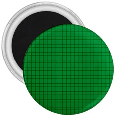 Pattern Green Background Lines 3  Magnets