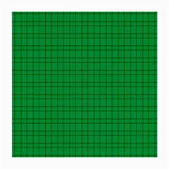 Pattern Green Background Lines Medium Glasses Cloth