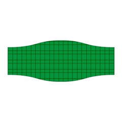 Pattern Green Background Lines Stretchable Headband