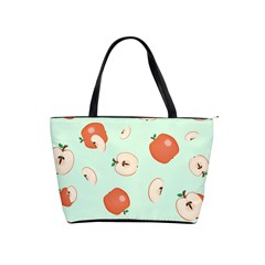 Apple Fruit Background Food Shoulder Handbags by Nexatart