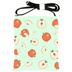 Apple Fruit Background Food Shoulder Sling Bags by Nexatart