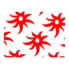 Star Figure Form Pattern Structure Double Sided Flano Blanket (mini)  by Nexatart