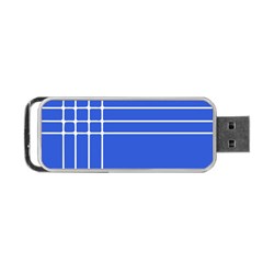 Stripes Pattern Template Texture Portable Usb Flash (two Sides) by Nexatart