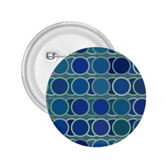 Circles Abstract Blue Pattern 2 25  Buttons