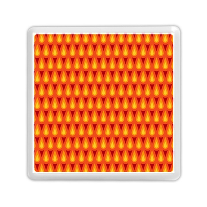 Simple Minimal Flame Background Memory Card Reader (Square) 