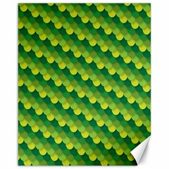 Dragon Scale Scales Pattern Canvas 16  X 20   by Nexatart