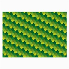 Dragon Scale Scales Pattern Large Glasses Cloth by Nexatart