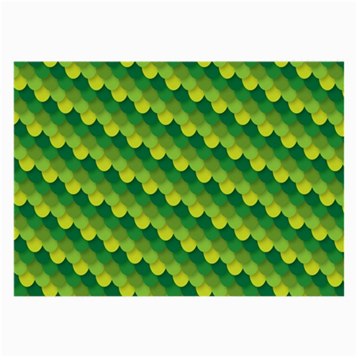 Dragon Scale Scales Pattern Large Glasses Cloth (2-Side)