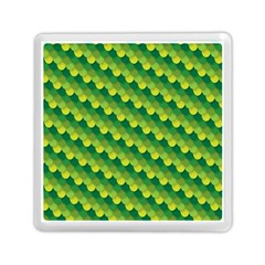 Dragon Scale Scales Pattern Memory Card Reader (square)  by Nexatart