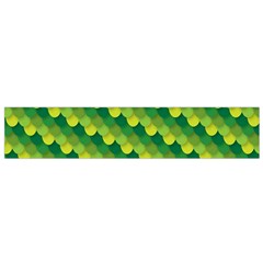 Dragon Scale Scales Pattern Flano Scarf (small) by Nexatart