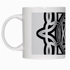 Celtic Draw Drawing Hand Draw White Mugs by Nexatart