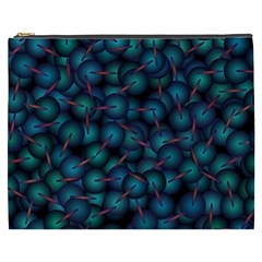 Background Abstract Textile Design Cosmetic Bag (xxxl)  by Nexatart