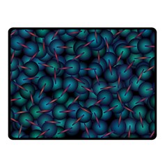 Background Abstract Textile Design Double Sided Fleece Blanket (small) 