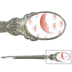 Moon Moonface Pattern Outlines Letter Openers