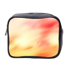 Background Abstract Texture Pattern Mini Toiletries Bag 2-side