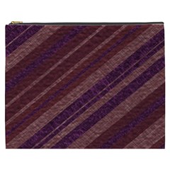 Stripes Course Texture Background Cosmetic Bag (xxxl)  by Nexatart