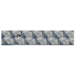 Kitten In The Clouds Flano Scarf (small) by SusanFranzblau