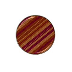 Stripes Course Texture Background Hat Clip Ball Marker