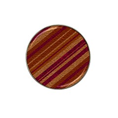Stripes Course Texture Background Hat Clip Ball Marker (10 Pack) by Nexatart