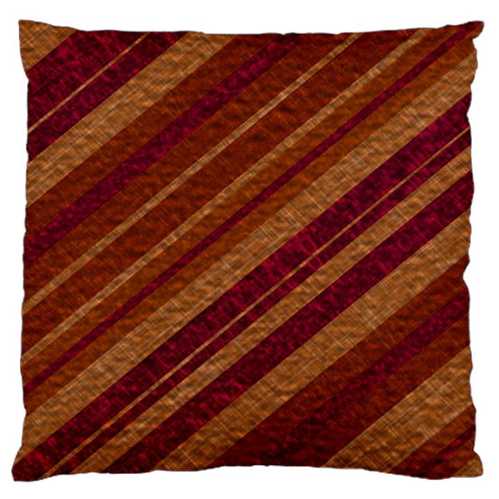 Stripes Course Texture Background Standard Flano Cushion Case (One Side)