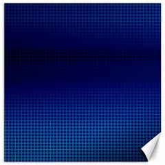 Blue Dot Canvas 12  X 12   by PhotoNOLA