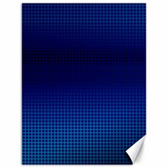 Blue Dot Canvas 12  X 16   by PhotoNOLA