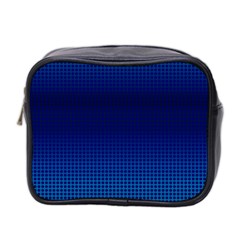 Blue Dot Mini Toiletries Bag 2-side by PhotoNOLA