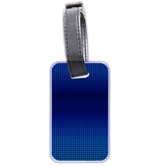 Blue Dot Luggage Tags (two Sides) by PhotoNOLA