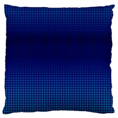 Blue Dot Large Cushion Case (two Sides) by PhotoNOLA