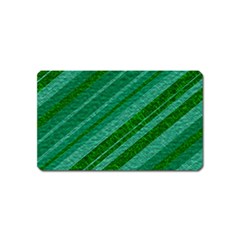 Stripes Course Texture Background Magnet (name Card) by Nexatart