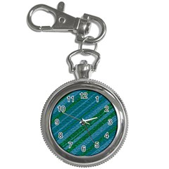 Stripes Course Texture Background Key Chain Watches by Nexatart