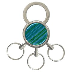 Stripes Course Texture Background 3-ring Key Chains by Nexatart