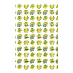 St Patrick S Day Background Symbols Shower Curtain 48  x 72  (Small) 