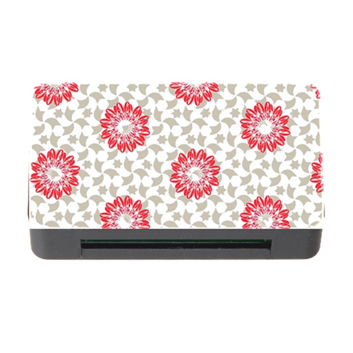 Stamping Pattern Fashion Background Memory Card Reader with CF