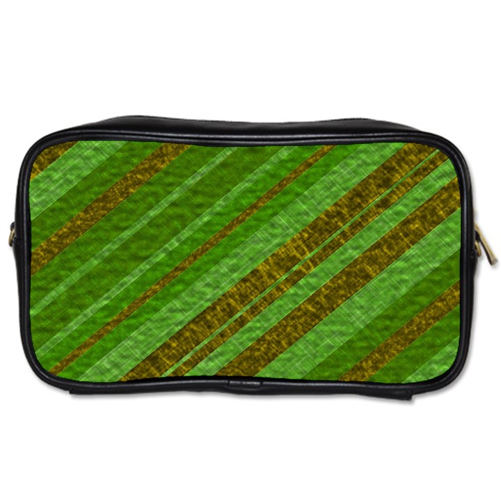 Stripes Course Texture Background Toiletries Bags 2-Side