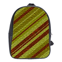 Stripes Course Texture Background School Bags (xl)  by Nexatart